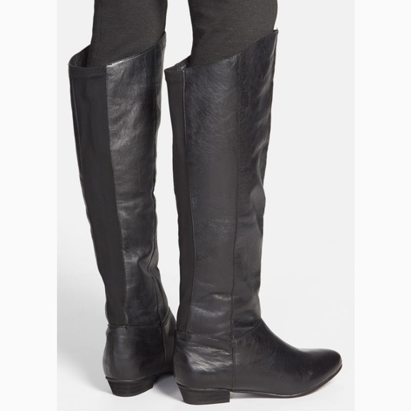 Like New Steve Madden Leather Boots - Picture 1 of 8